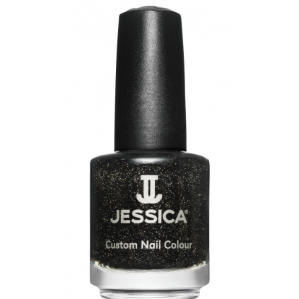 jessica lak na nehty 645 black ice 15 ml