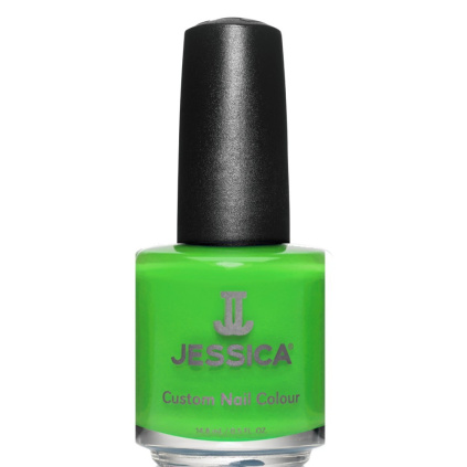 Jessica lak na nehty N-105 Electric Lime 15 ml