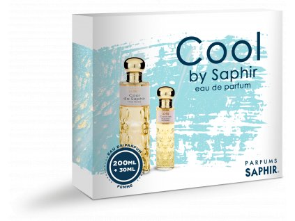 Saphir Cool dárkový set parfemovana voda 200 ml + 30 ml