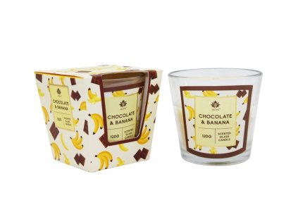 Vonná sviečka ARÔME - Čokoláda & banán