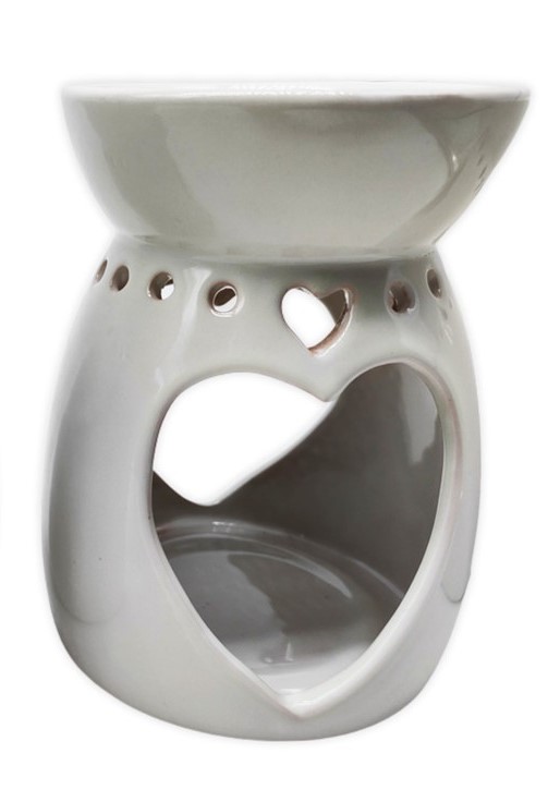 Aromalampa - Srdiečková biela Aróma Lampa