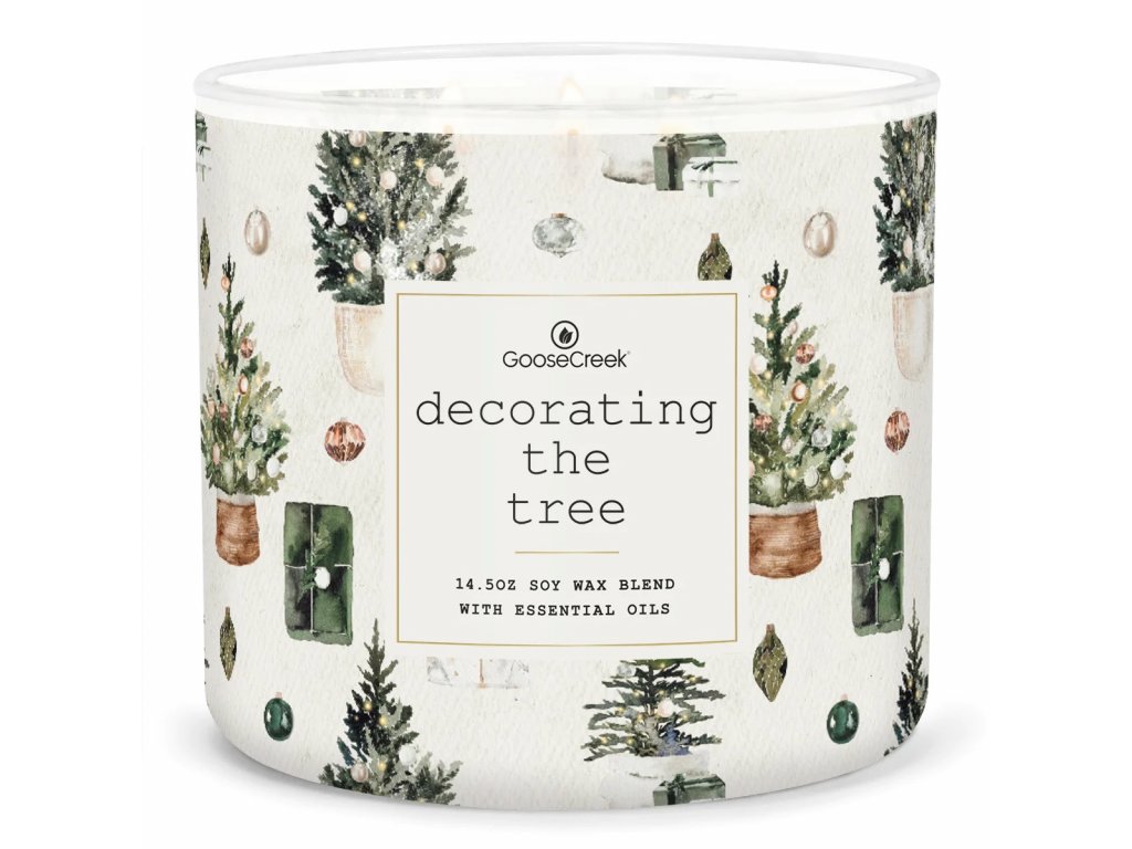 Goose Creek - Zdobenie stromčeka Aromatická sviečka v skle 411 g