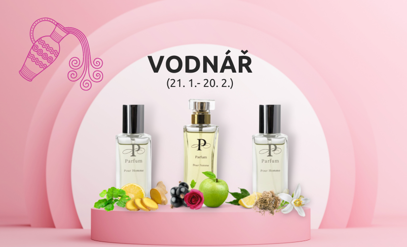3 nejlepší parfémy pro Vodnáře podle hvězd