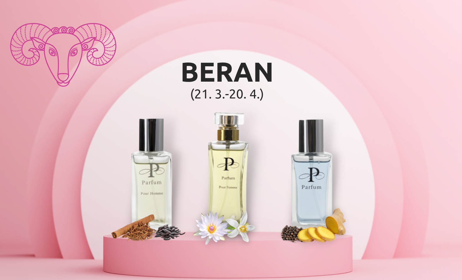 3 nejlepší parfémy pro Berany podle hvězd