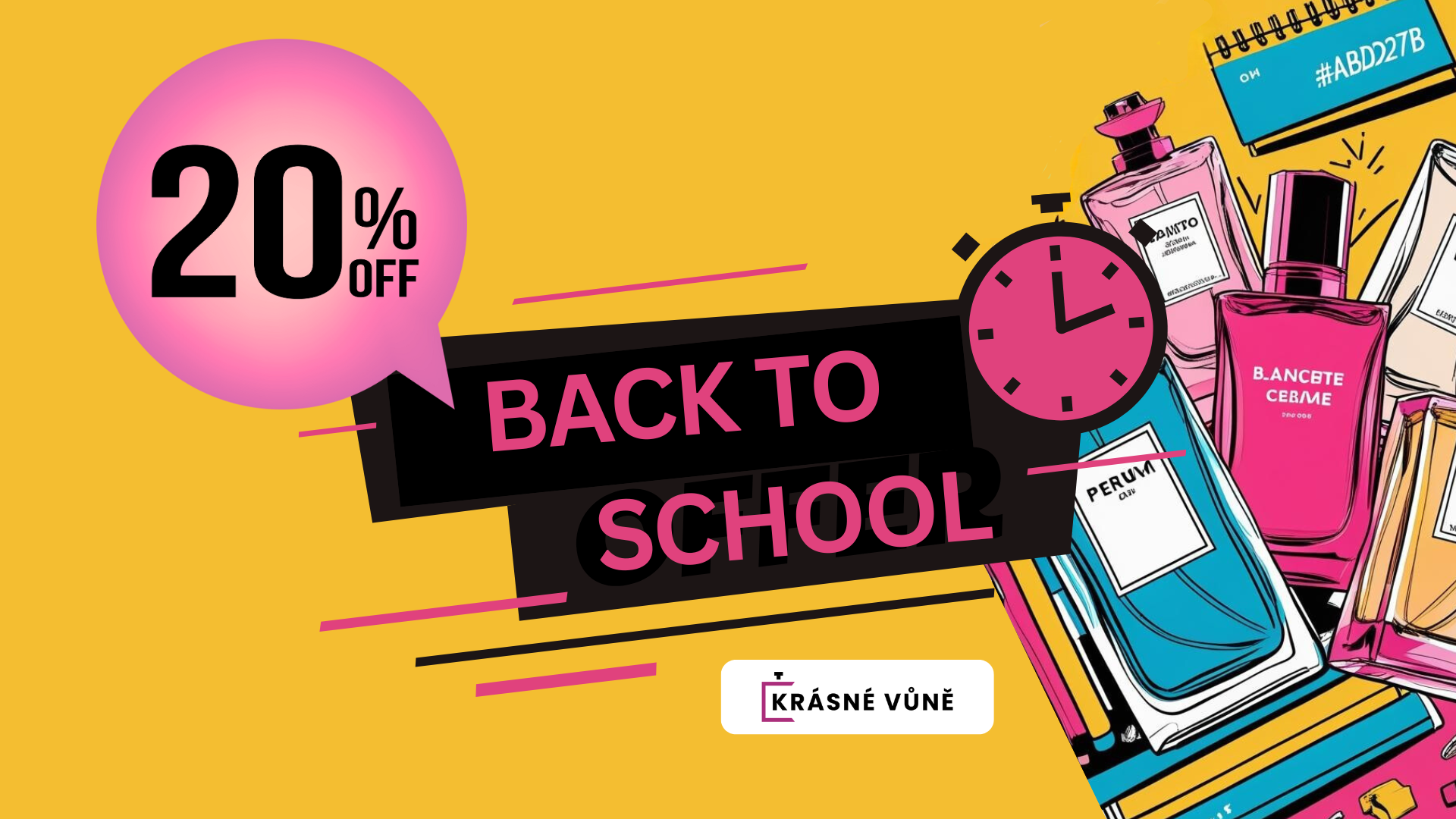 Back to school – banner KrásnéVůně