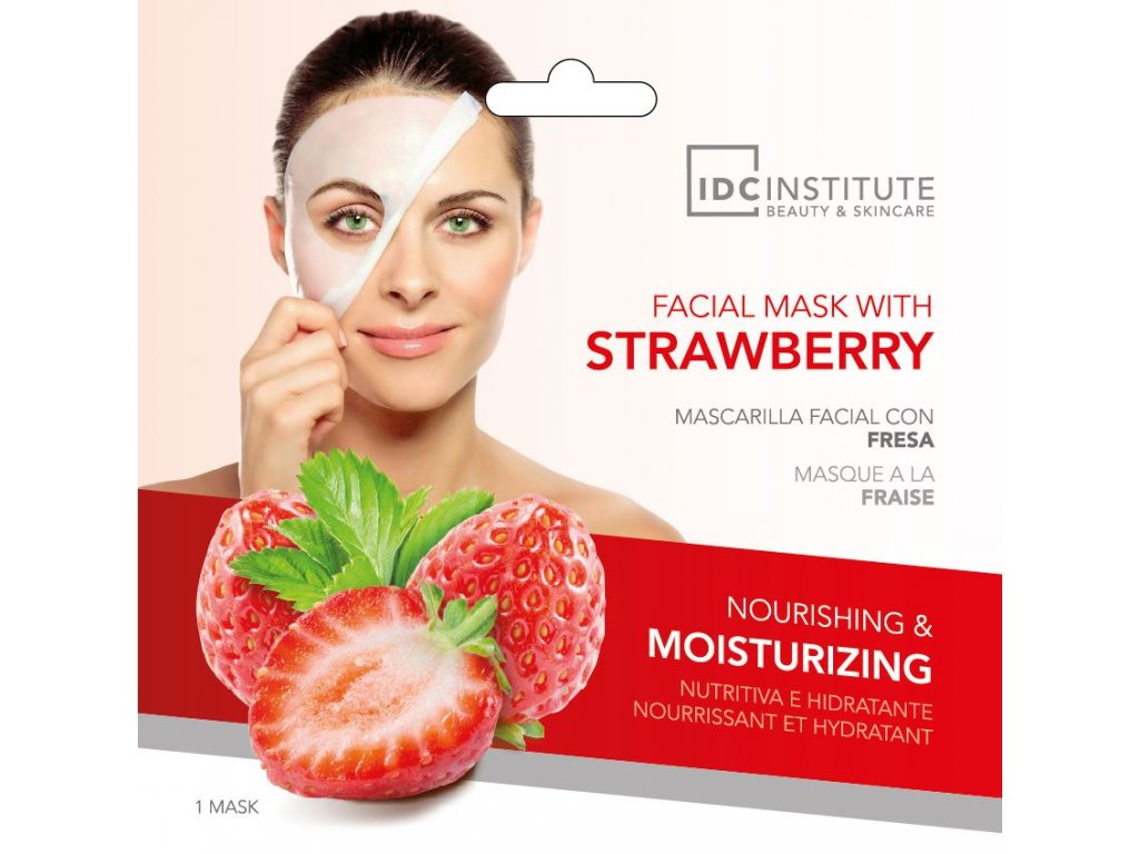 facial mask strawberry