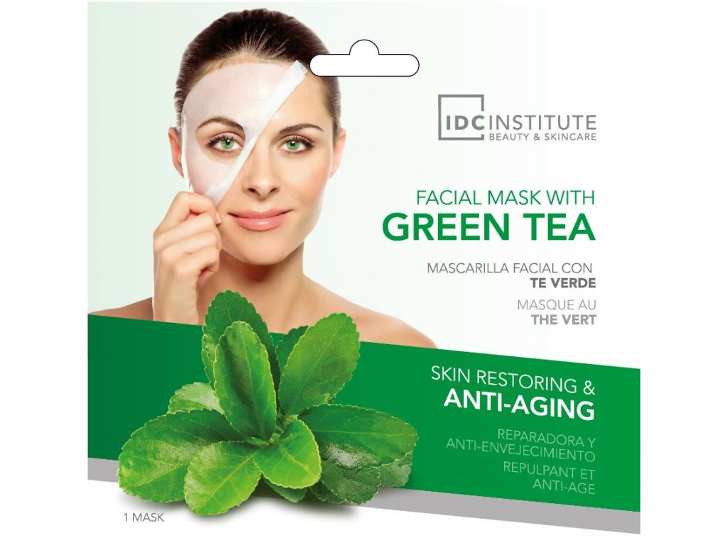 facial mask green tea