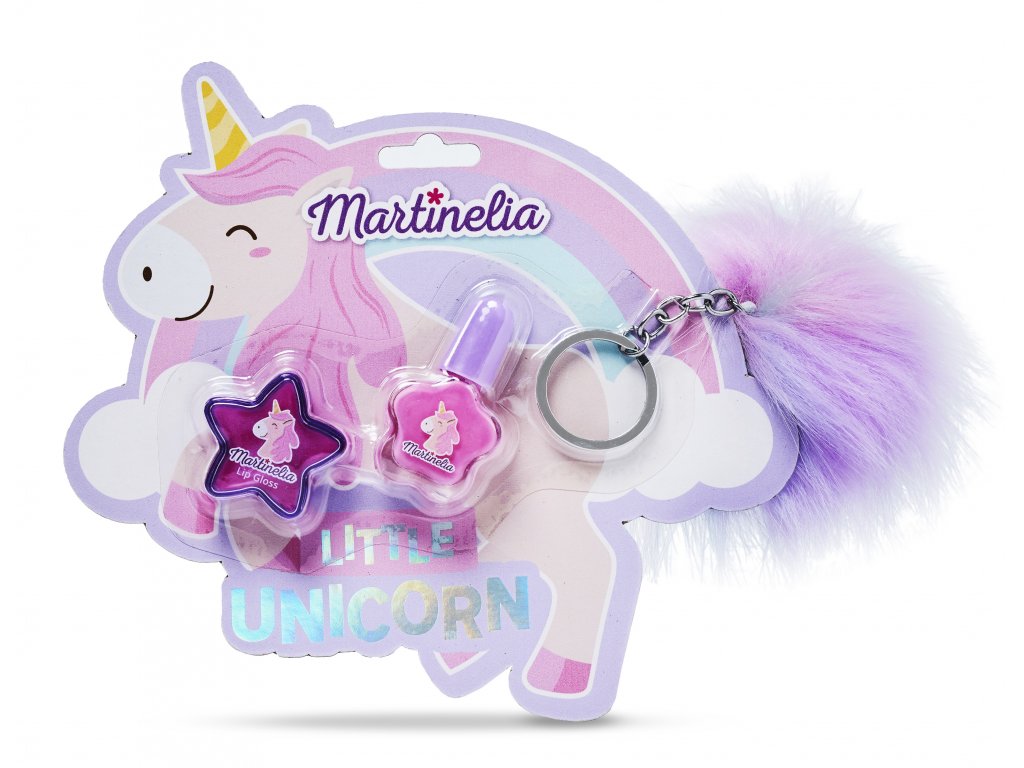 Martinelia - Little Unicorn přívěšek na klíče  Kosmetický set pro děti