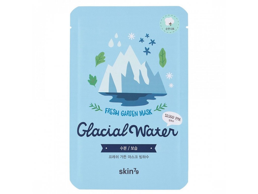 skin79 fresh garden glacial water mask 23g