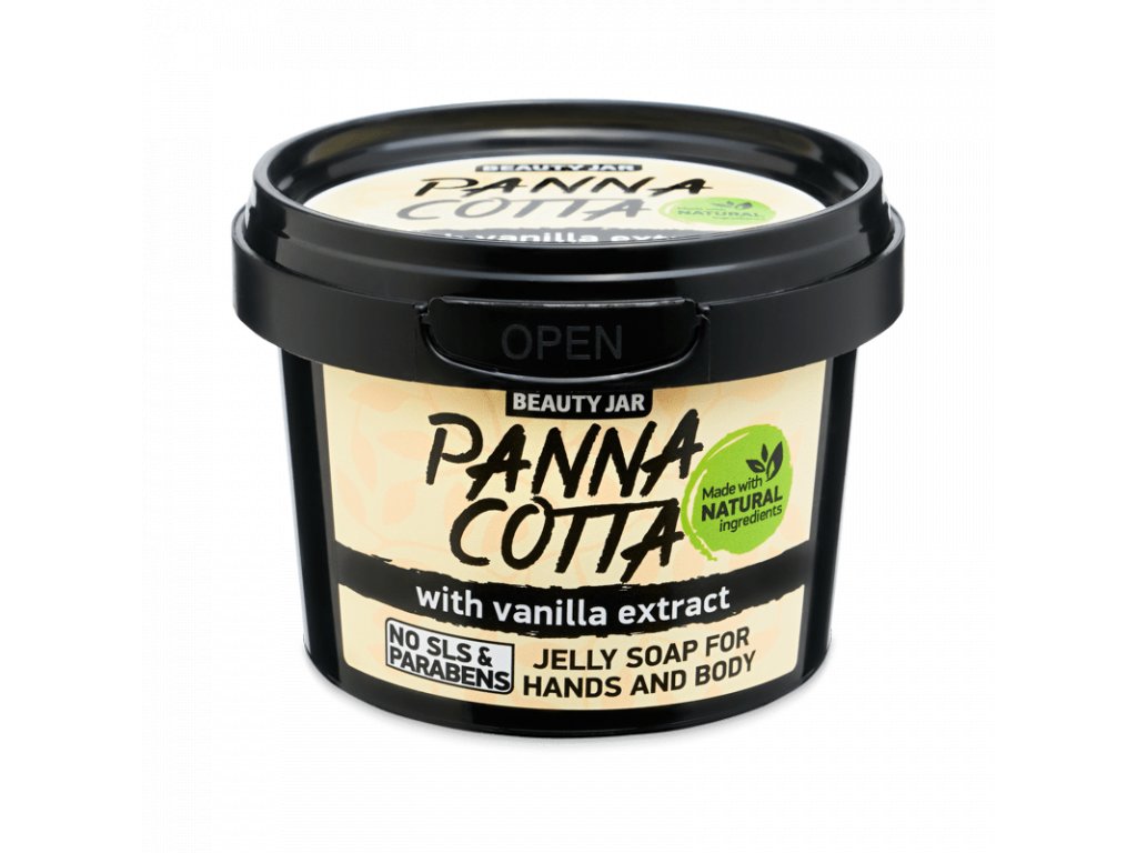 Jelly (želé) mýdlo Panna Cotta Beauty Jar