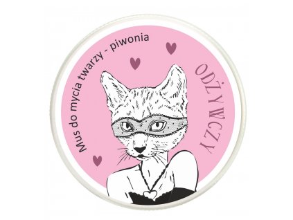 vegan čistící pěna Kitten peony LaQ