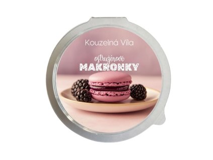 Kouzelná Víla   OSTRUŽINOVÉ MAKRONKY