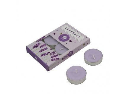 Lavender cajove svicky