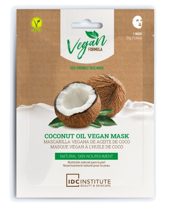 IDC Institute - Pleťová maska Vegan s kokosovým olejem Pleťová maska 25 g