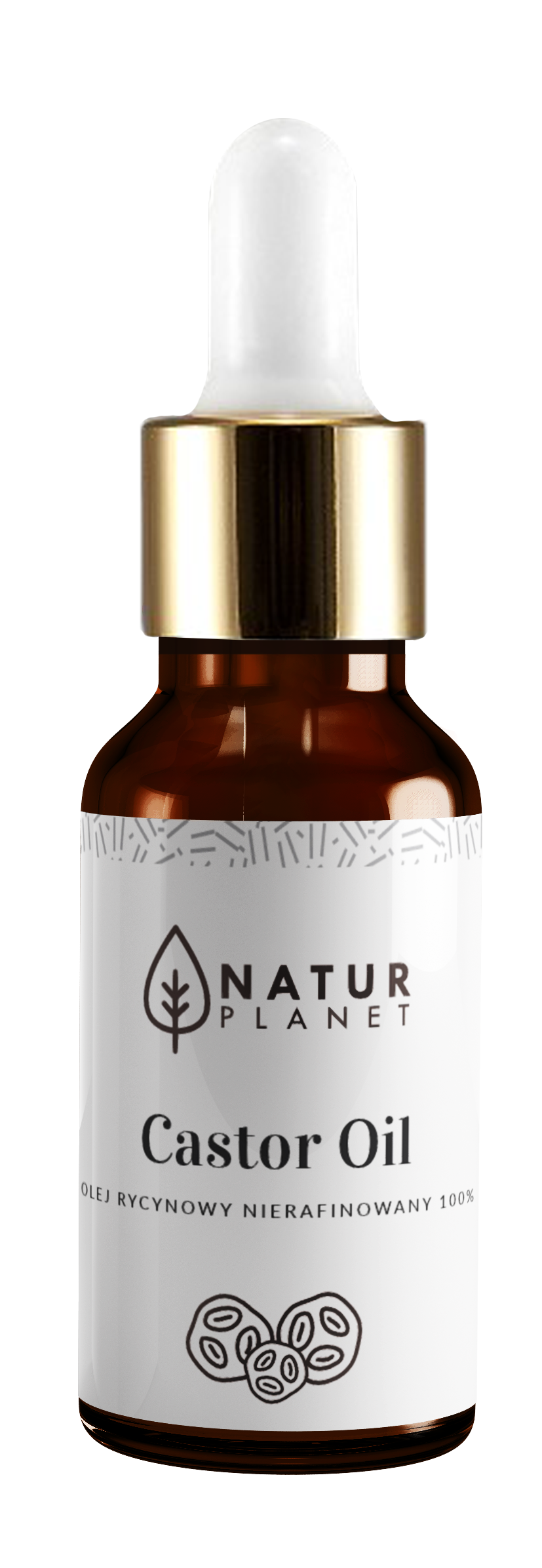 Natur Planet - Ricinový olej Přírodní Ricinový olej Objem: 30 ml