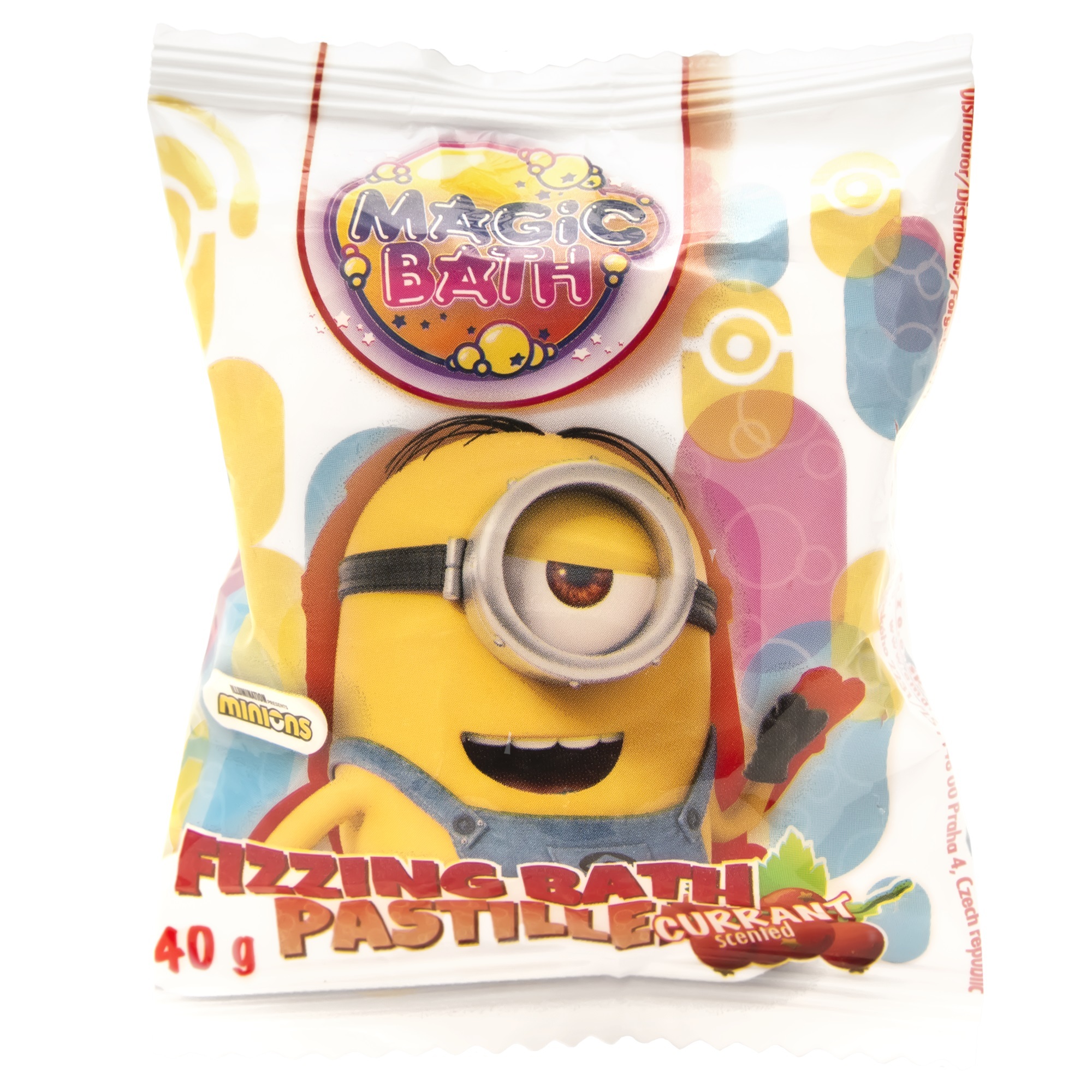 Minions šumivá tableta do vany 40 g mango
