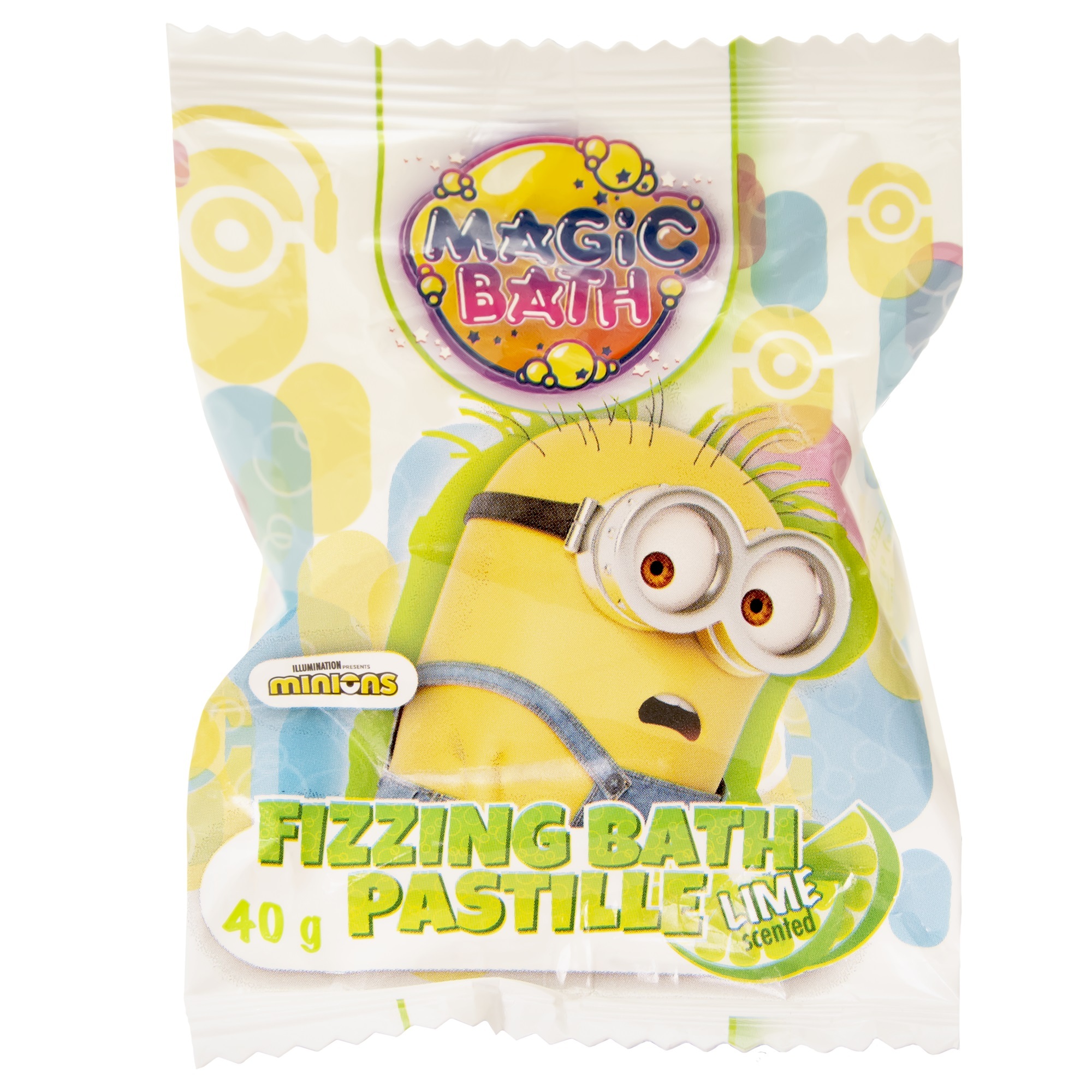 Air Val - Šumivá tableta Mimoni Limetka šumivá tableta do vany 40 g