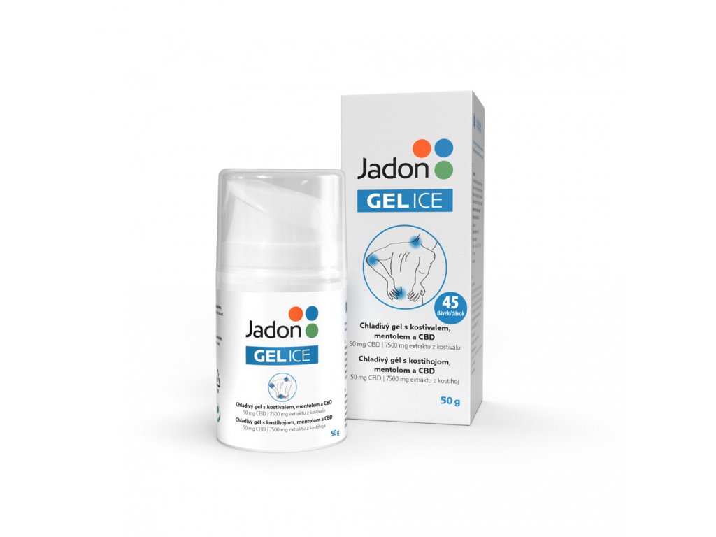 Jadon - Chladivý gel s kostivalem a CBD Chladivý gel 50 g