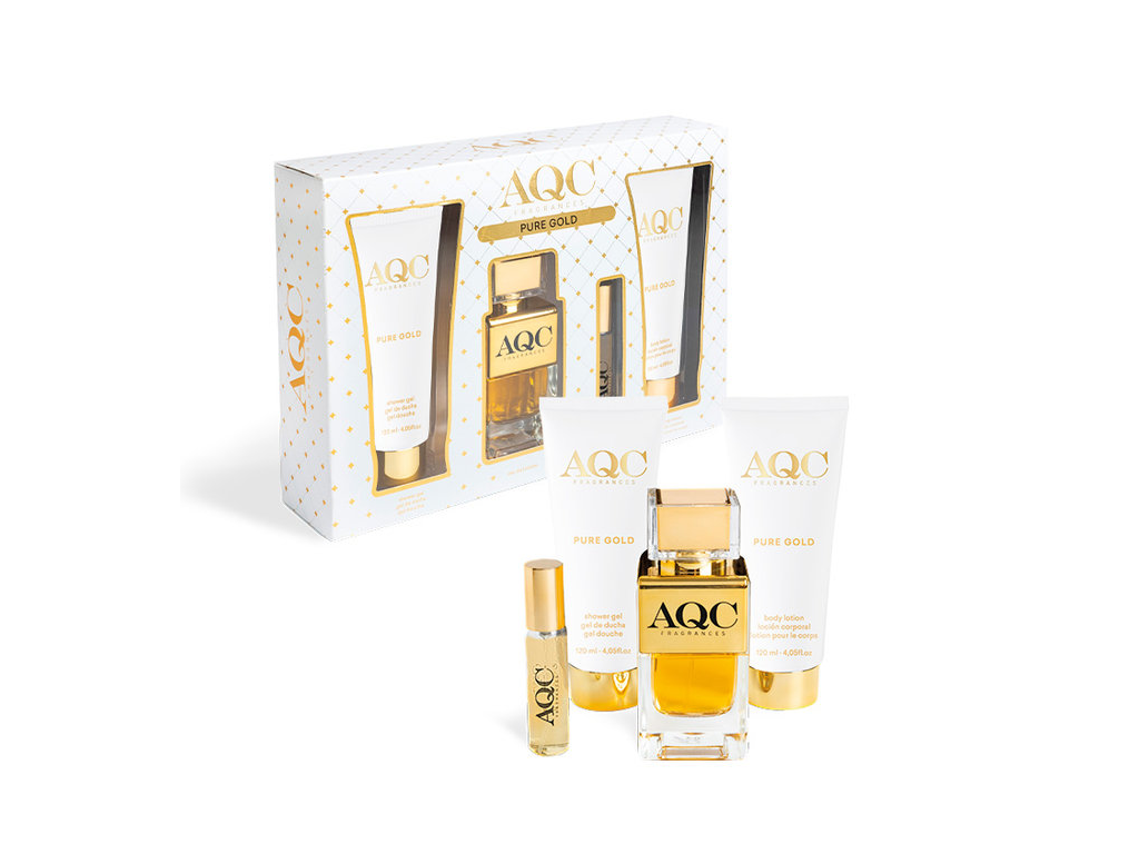 AQC Fragrances - Pure Gold Dárková sada