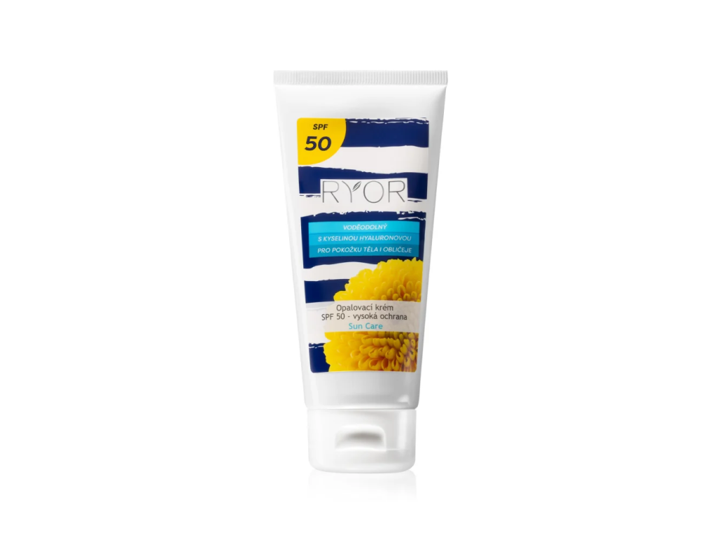 RYOR - Opalovací krém SPF 50 - vysová ochrana Tělový krém 100 ml