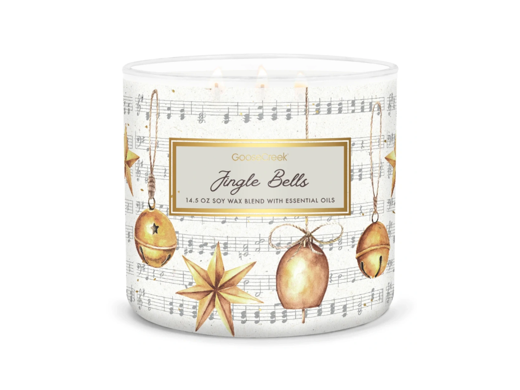 Goose Creek - Rolničky  Aromatická svíčka ve skle 411 g