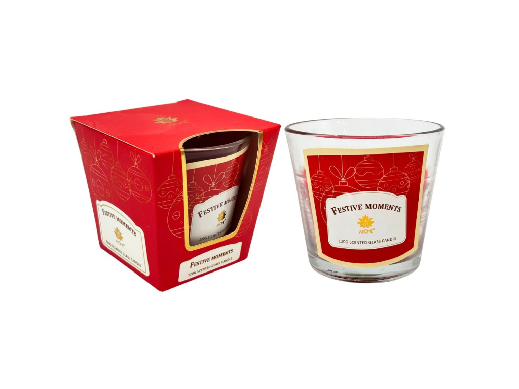 ARÔME - Slavnostní chvíle  Vonná svíčka 120g