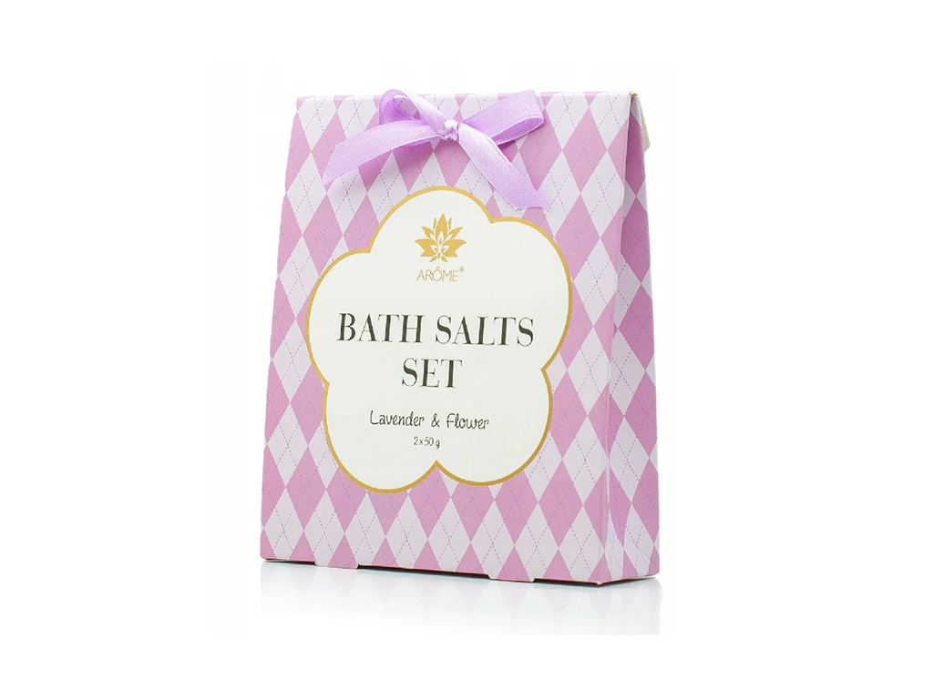 ARÔME - LAWENDER and FLOWER  Dárková sada Koupelová sůl