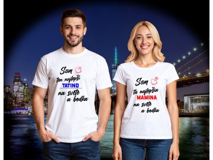 PRE PÁR SOM TEN TÁ NAJLEPŠIA MAMINA TATINO NA SVETE A BODKA BIELE