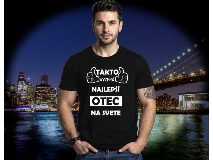 TAKTO VYZEERA NAJLEPSI OTEC NA SVETE CIERNA
