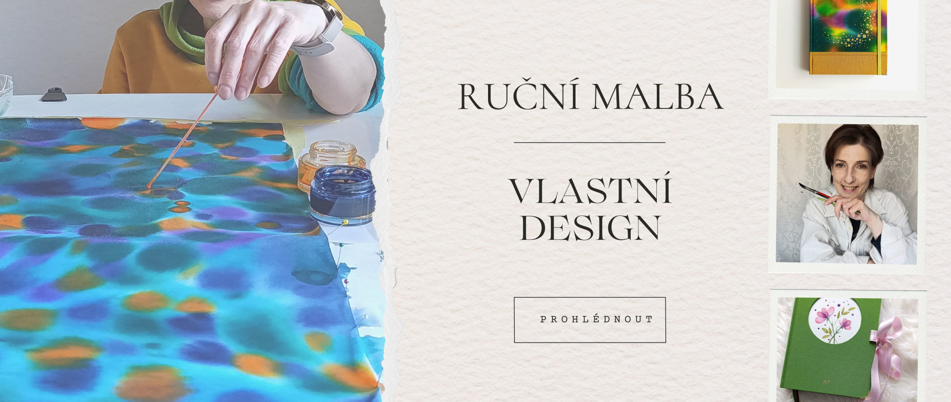 Ruční malba, vlastní design