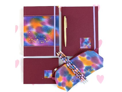 bordó sada komplet zvrchu