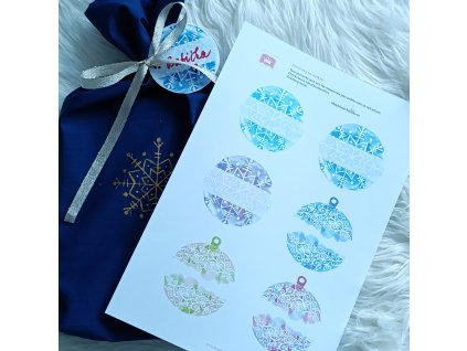 Jmenovky na dárky - zdarma ke stažení