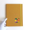 Žlutý blok A5 nelinkovaný, design Krásný deník.