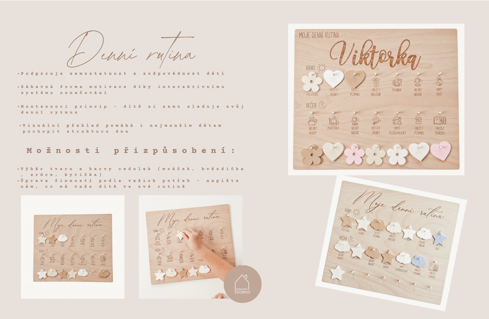 Denní rutina montessori