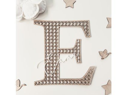 rattan písmena 3