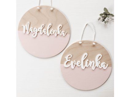Cedulka kruh, dvoubarevná 6