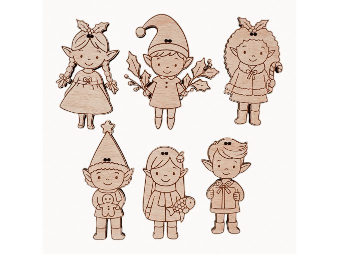 girlanda skřítci 131804