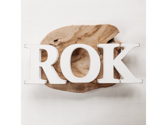 Nápis Rok 3
