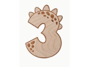 Číslice na focení DINO 35 cm
