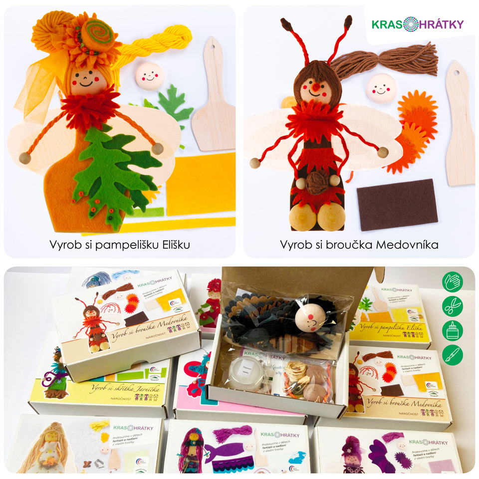 Krasohrátky - kreativní sady