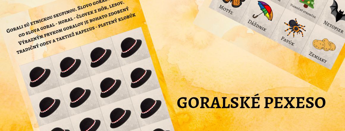 Originálne Goralské Pexeso