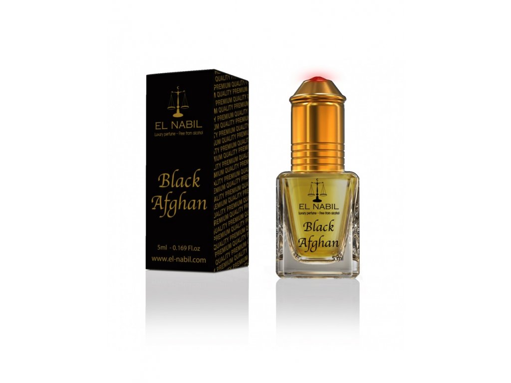 Orientální arabský parfém - Black Afghan - El Nabil 5ml