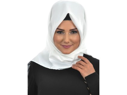 Šátek Hijab - Beyaz