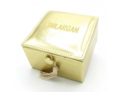 Krabička - šperkovnice Smilargan - zlatá