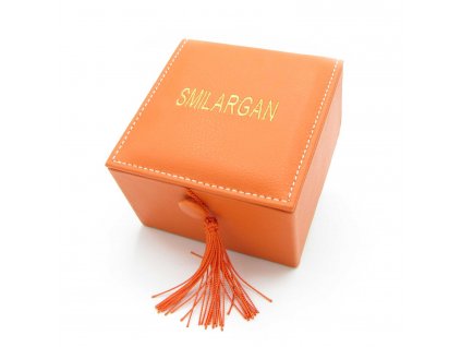 Krabička - šperkovnice Smilargan - oranžová