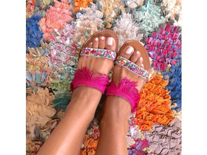sandale jamila ruzove 01