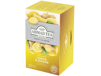 ahmad tea lemon ginger infusion
