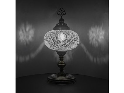 Orientální skleněná mozaiková lampa Miray - stolní