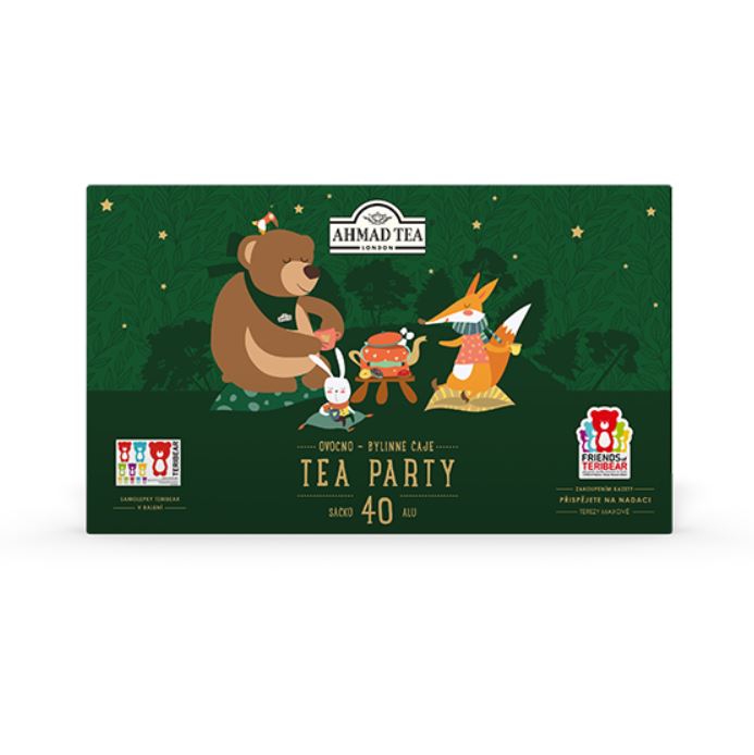 Ahmad Tea Dárkové balení čajů Party ovocné čaje 40 sáčků