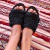pantofle lina cerne 03
